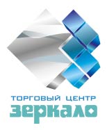 Логотип торгового центра Зеркало